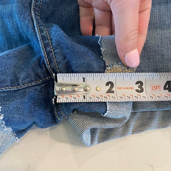 PAIGE Jimmy Jimmy Short Jean Shorts Size 32 - Picture 7 of 8